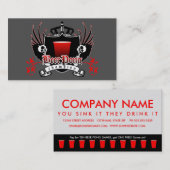 ビールポンチャンピオンロイヤリティカード ロイヤリティカード (正面/裏面)