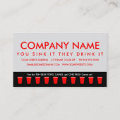 ビールポンチャンピオンロイヤリティカード ロイヤリティカード (裏面)