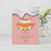 ビールポンパーティの招待状 招待状 (スタンド正面)