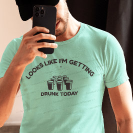 ビールポンビベス | Getting 飲 Today Shirt トライブレンドTシャツ