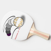 ビールポンユーモア 卓球ラケット (横)