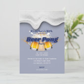 ビールポン招待状 招待状 (スタンド正面)