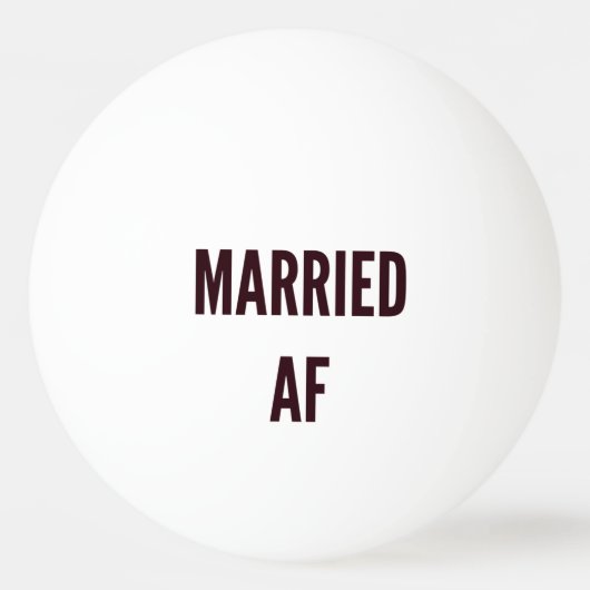 ビールポン結婚したフおもしろいフクリス結婚マスクリスマス 卓球ボール (正面)