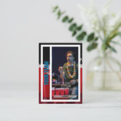 ビールポン選手トレーディングカードお土産 コーリングカード (スタンド正面)