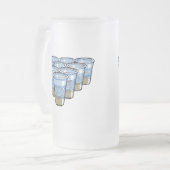 ビールポン フロストグラスビールジョッキ (正面左)