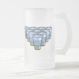 ビールポン フロストグラスビールジョッキ
