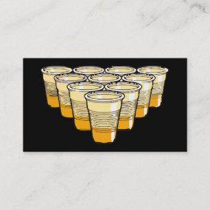 ビールポン 名刺