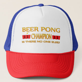 ビールポンChamp – 他に誰もいない キャップ