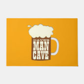 ビールマおもしろいグマンケーブ ドアマット (正面)