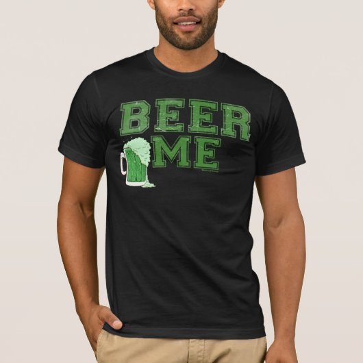 ビールマイグリーンビール Tシャツ (正面)