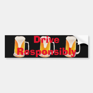 ビールマグバンパーステッカー バンパーステッカー