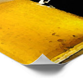 ビールマグパノラミックポスタープリント ポスター (角)