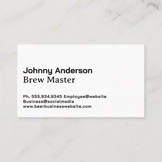 ビールマグロゴ 名刺 (裏面)