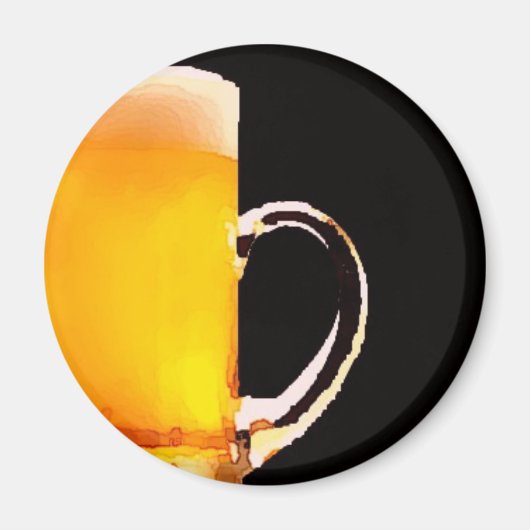 ビールマグ磁石 マグネット (正面)