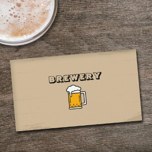 ビールマグ素朴- Brewery 名刺