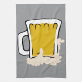 ビールマグ茶タオル キッチンタオル (縦)