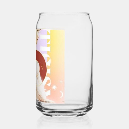 ビールマグ ガラス缶 (左)