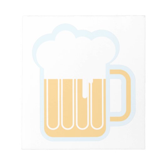 ビールマグ ノートパッド (正面)