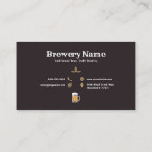 ビールマグ&バレル – Brewery 名刺 (裏面)