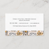 ビールマグ | Pubホールパターン 名刺 (裏面)