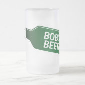 ビールマパーソナライズされたグ付きおもしろいボトルデザイン フロストグラスビールジョッキ (中央)