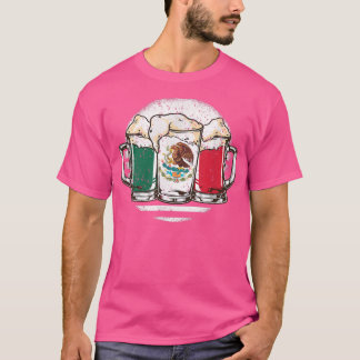 ビールメキシコ国旗Cinco De Mayo Mexico飲み放題 Tシャツ