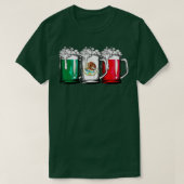ビールメキシコ国旗TチンコデマヨウィメンズメキシコGi Tシャツ (デザイン正面)