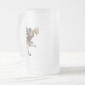 ビールモンキー フロストグラスビールジョッキ (正面左)