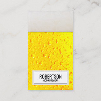 ビールユニーク醸造所 名刺