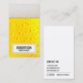 ビールユニーク醸造所 名刺 (正面/裏面)