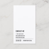 ビールユニーク醸造所 名刺 (裏面)