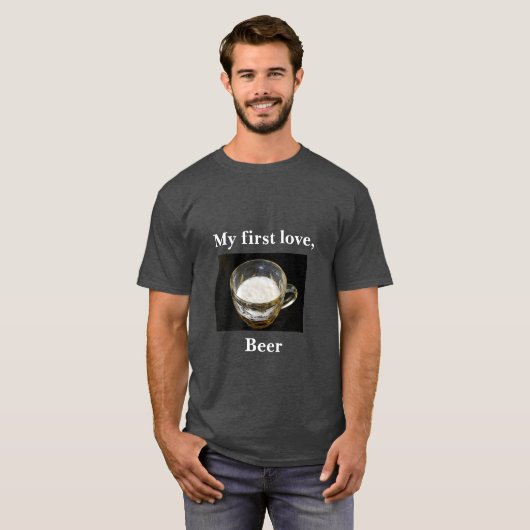 ビールユーモアのTシャツ Tシャツ (正面フル)