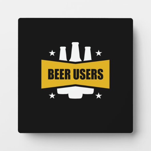 ビールユー誇りを持ったザー フォトプラーク (正面)
