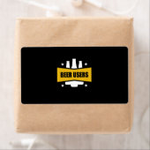 ビールユー誇りを持ったザー ラベル (インサイチュ)