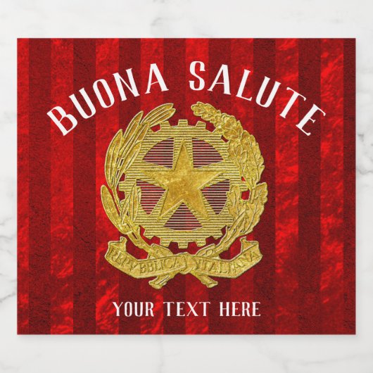 ビールライタリアンベル ビールラベル (シングルラベル)