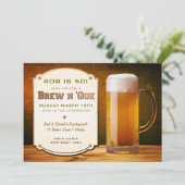 ビールレザーリベットBrew N 'Que 招待状 (スタンド正面)