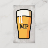 ビールロゴ名刺の印刷 名刺 (正面)