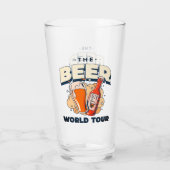 ビールワールドツアー・パイント タンブラーグラス (裏面)