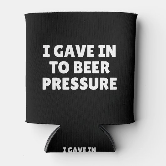 ビール与えの圧力に私は乗る 缶クーラー (正面)