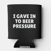 ビール与えの圧力に私は乗る 缶クーラー (裏面)