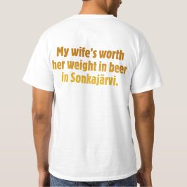 ビール亭主様感謝Tシャツ Tシャツ