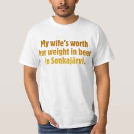 ビール亭主評価Tシャツ Tシャツ