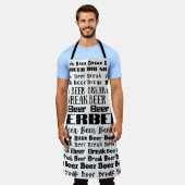 ビール休憩 エプロン (着用した状態)