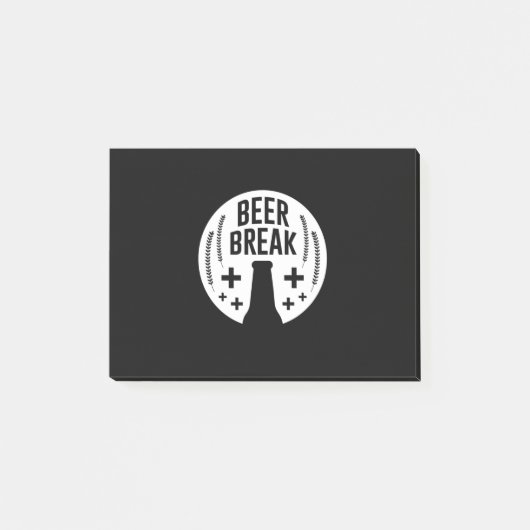 ビール休憩 ポストイット (正面)