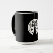 ビール休憩 マグカップ (正面左)