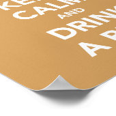 ビール保ポスターを飲み込む ポスター (角)