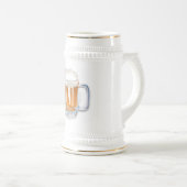 ビール入りマグカップ/オクトーバーフェスト ビールジョッキ (正面右)