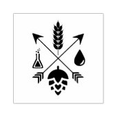 ビール原料 ラバースタンプ (インプリント)