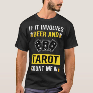 ビール及びタロット Tシャツ