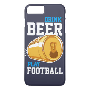 ビール及びフットボール iPhone 8 PLUS/7 PLUSケース